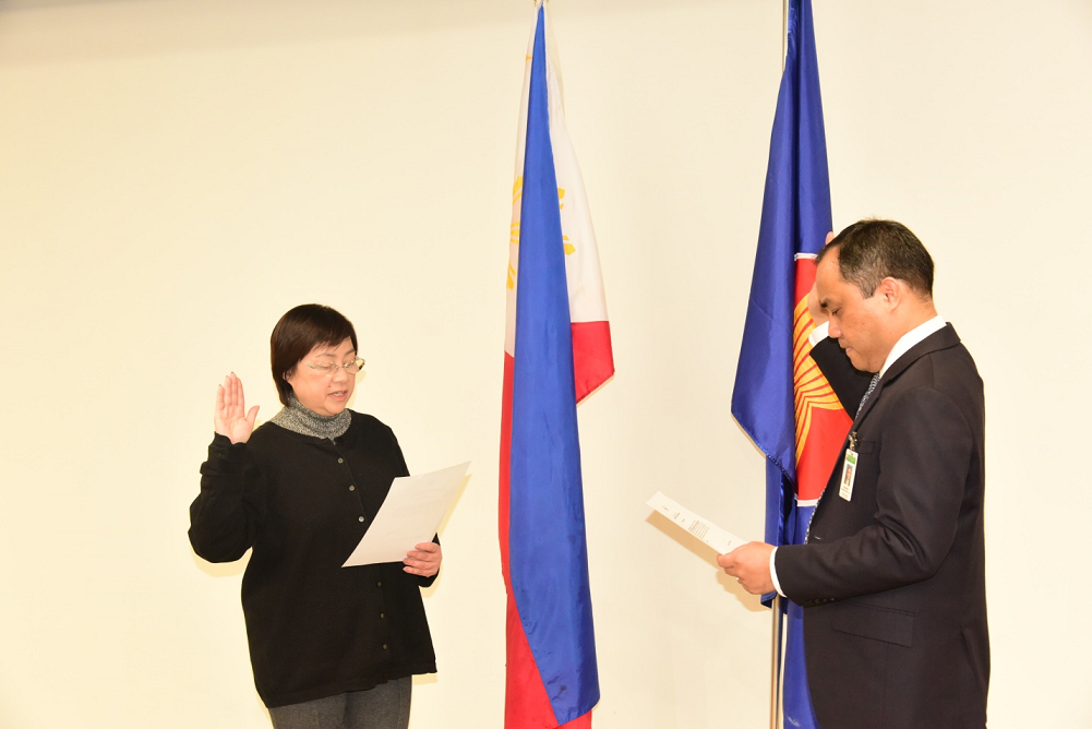 PR 79 Philippine Honorary Consul in Nova Scotia Take Oath