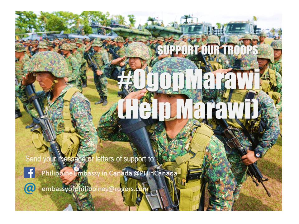 Support marawi