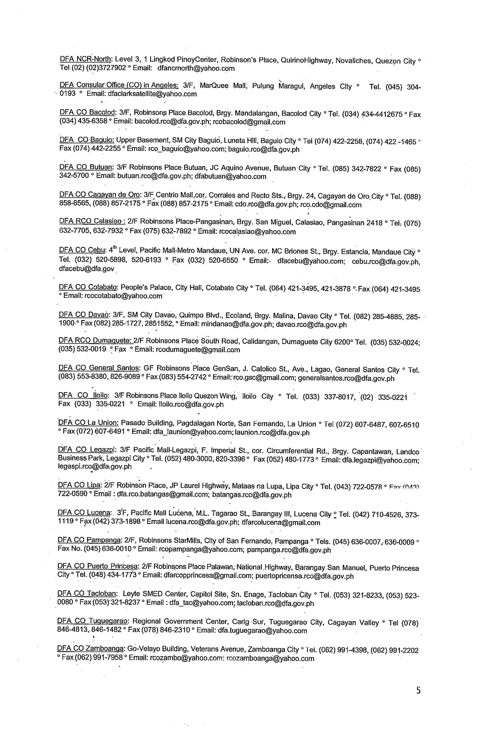 PR 149 5 FSO Announcement