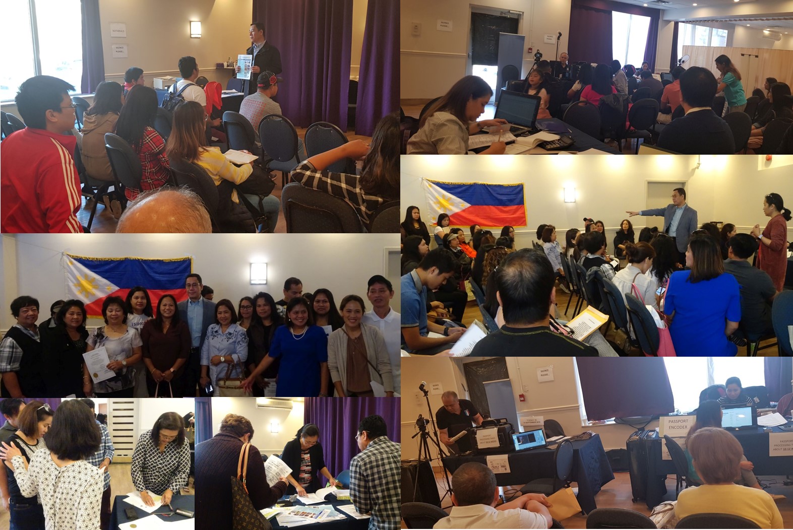 PR 151 groupEmbassy Holds Fifth Outreach Mission in Montreal Quebec