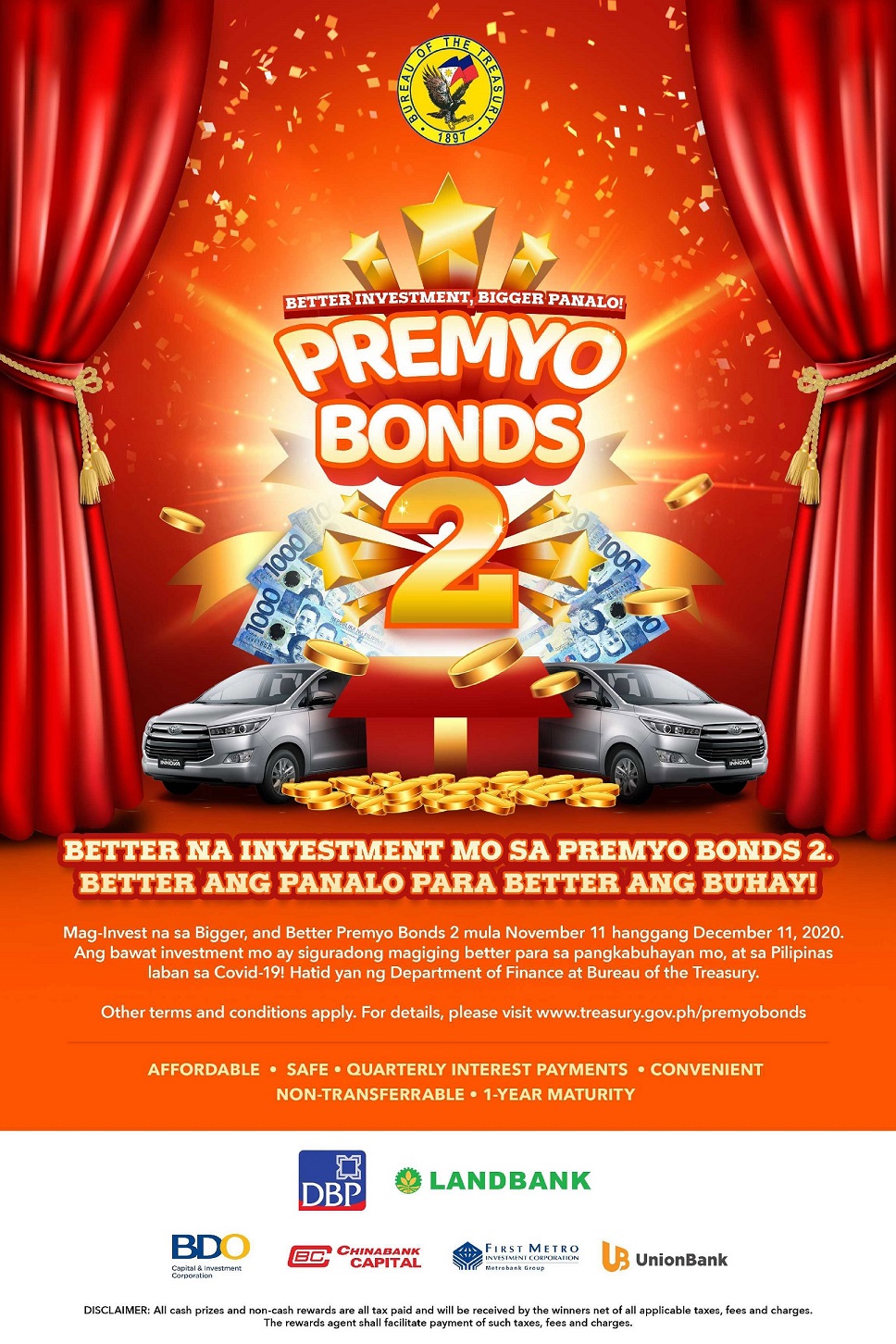 PR 109 Premyo Bonds 2 BTR