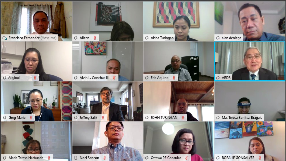 PR 113 ARDR Meets Embassy Staff