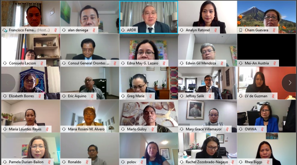 PR 114 Filipino Diplomats Welcomed ARDR