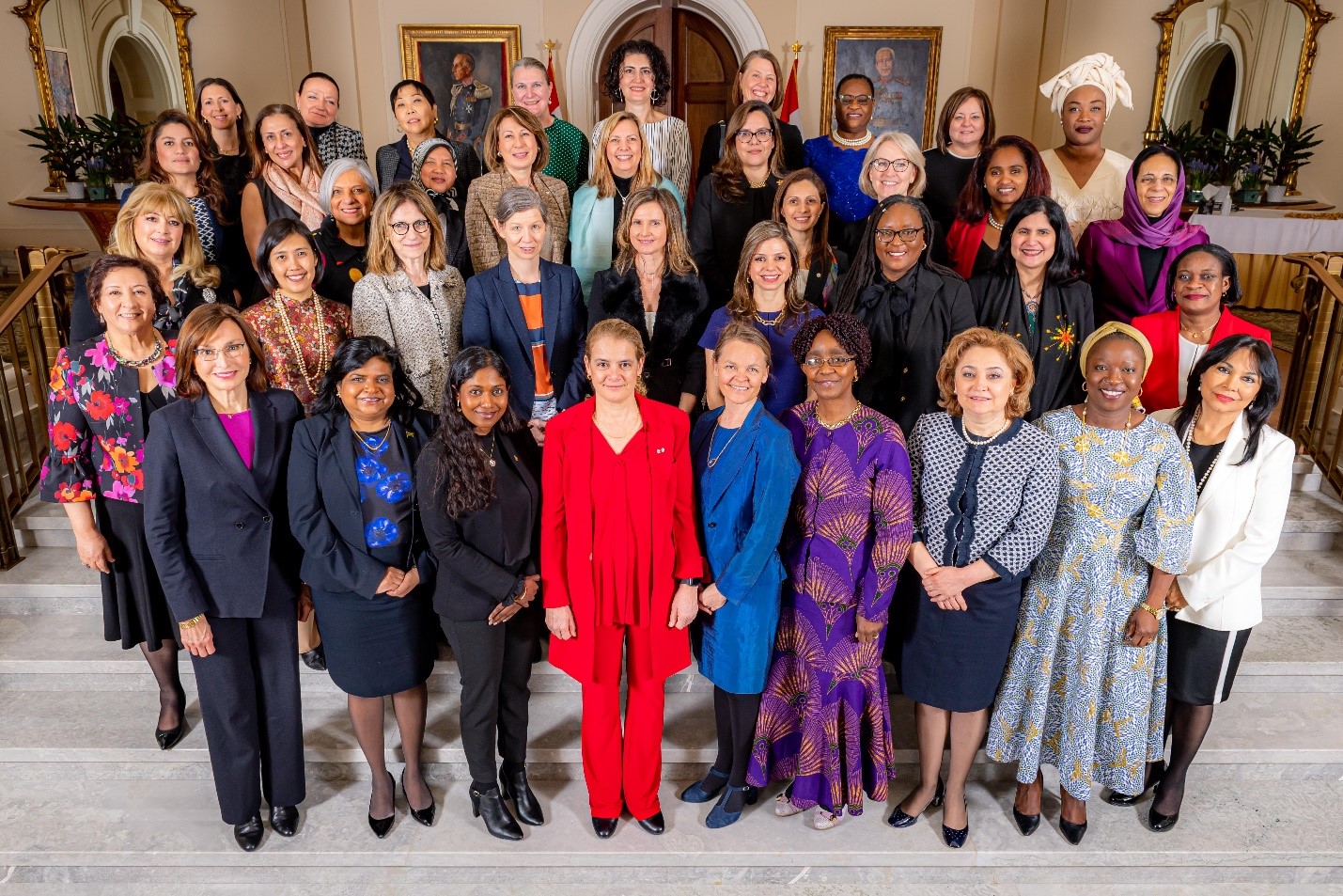 PR 38 photorelease on Luncheon by GG Payette with Women HOPs 