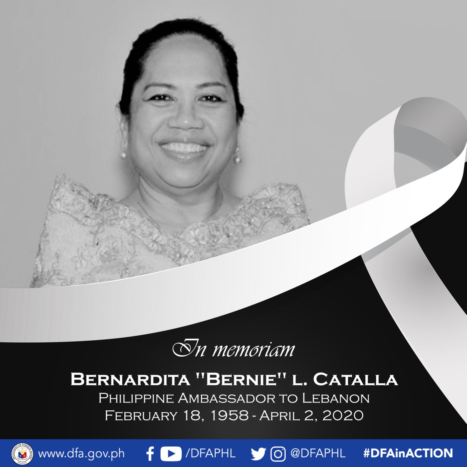 PR 47 Ambassador Bernardita Catalla