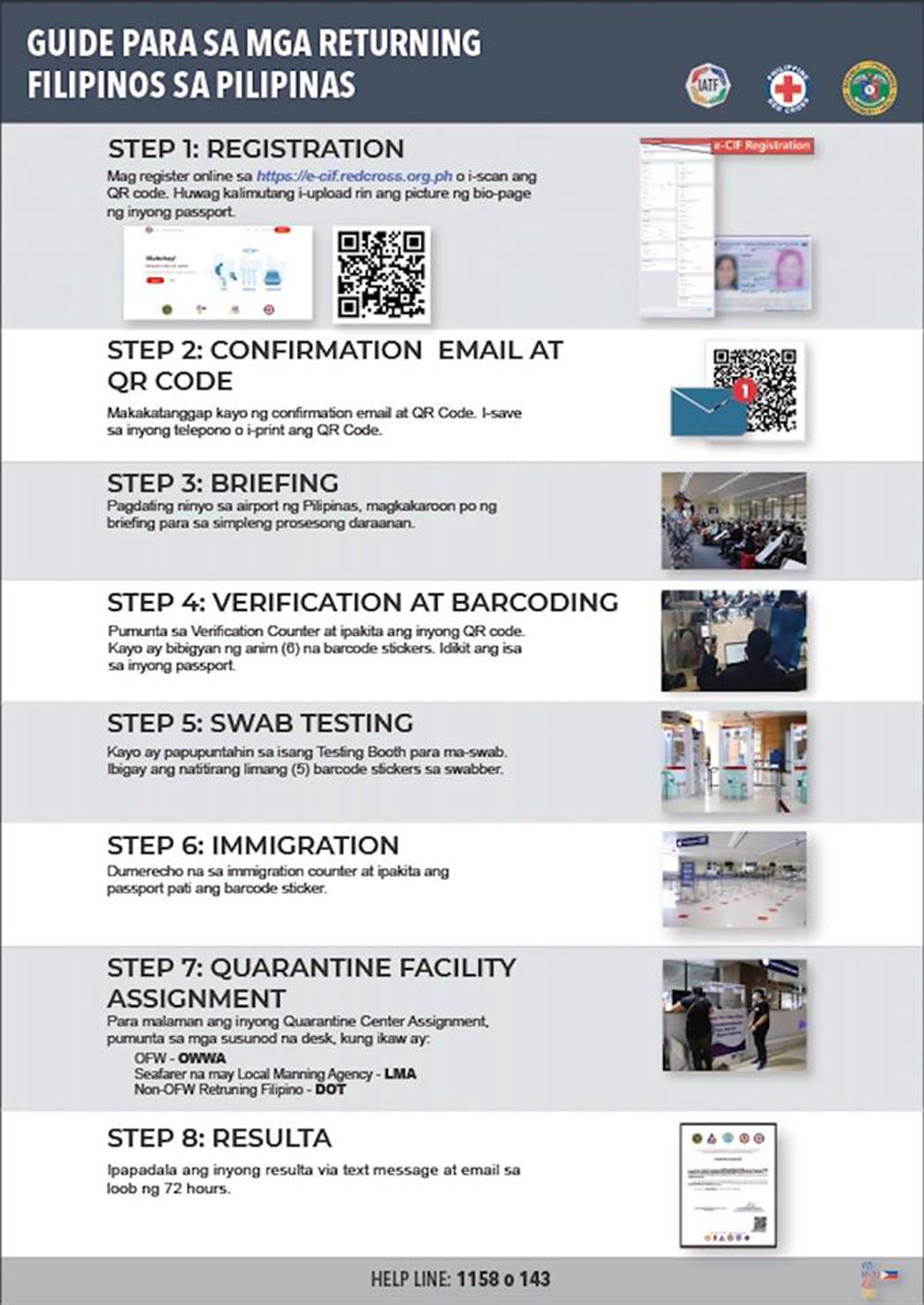 PR 69 Guide for Returning Overseas Filipinos upon Arrival in the Philippines