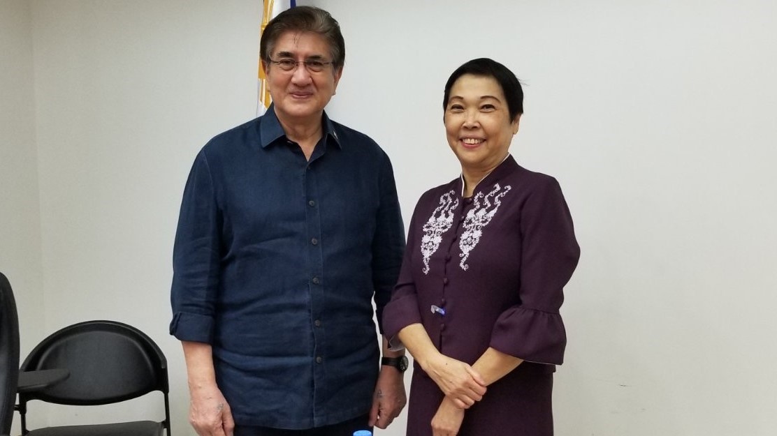 PR 5 2020 Amb. Garcia calls on DICT Secretary