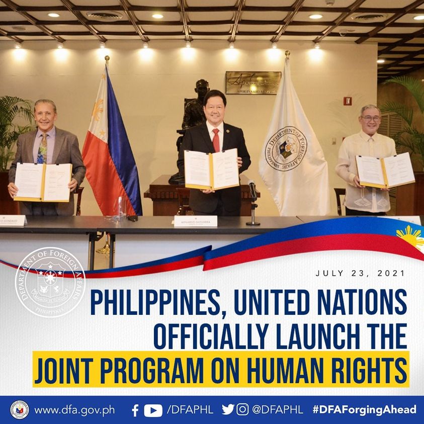 PR 110 2021 Signing joint program on human rights