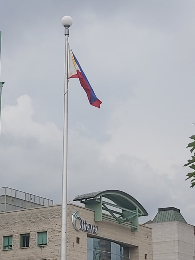 PR 75 2021 2 PR on Flag Raising PH Flag raised at Ottawa City Hall REV