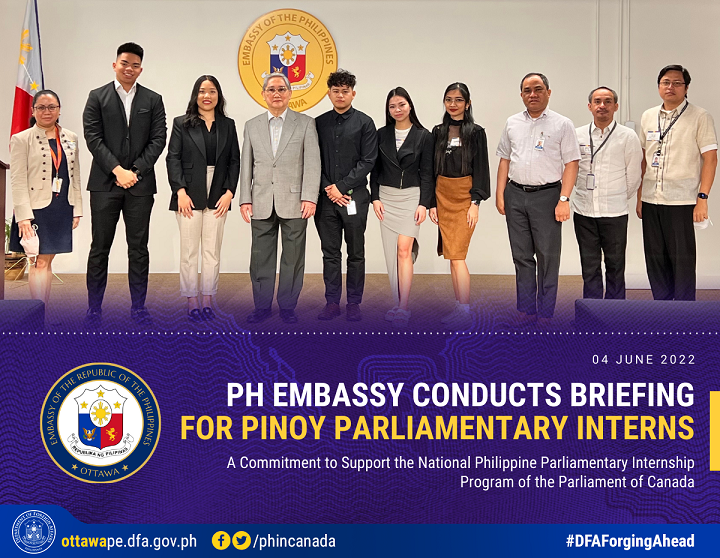 Briefing for Pinoy Parliamentary Interns