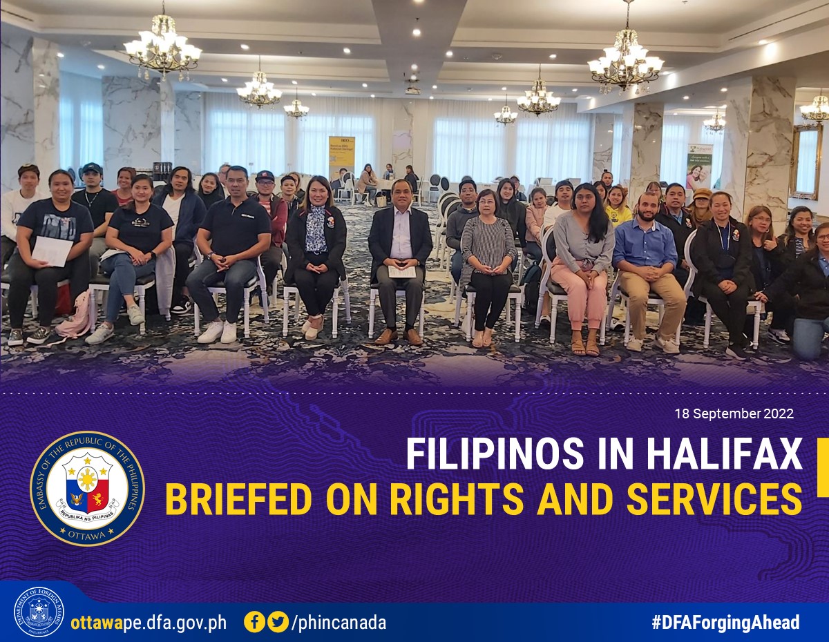 PR 178 2022 Filipinos in Halifax Briefed on Rights and Services 1