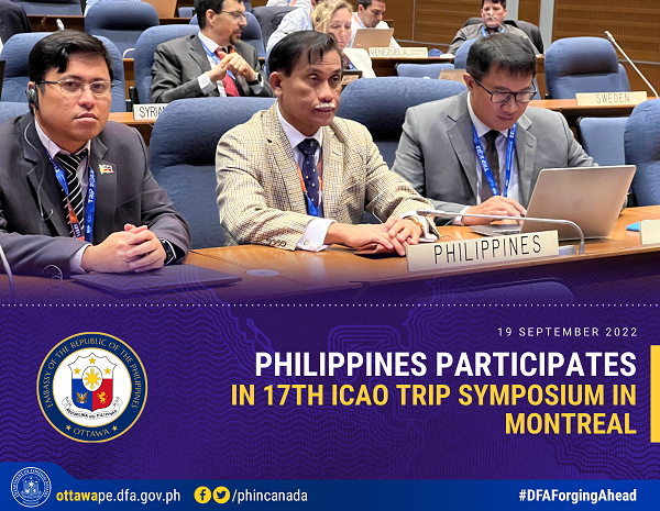 PR 180 2022 Philippines Participates in 17th ICAO TRIP Symposium