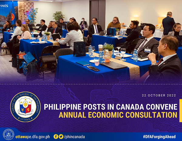 PR 203 2022 Economic Consultation with Philippine Posts in Canada PR