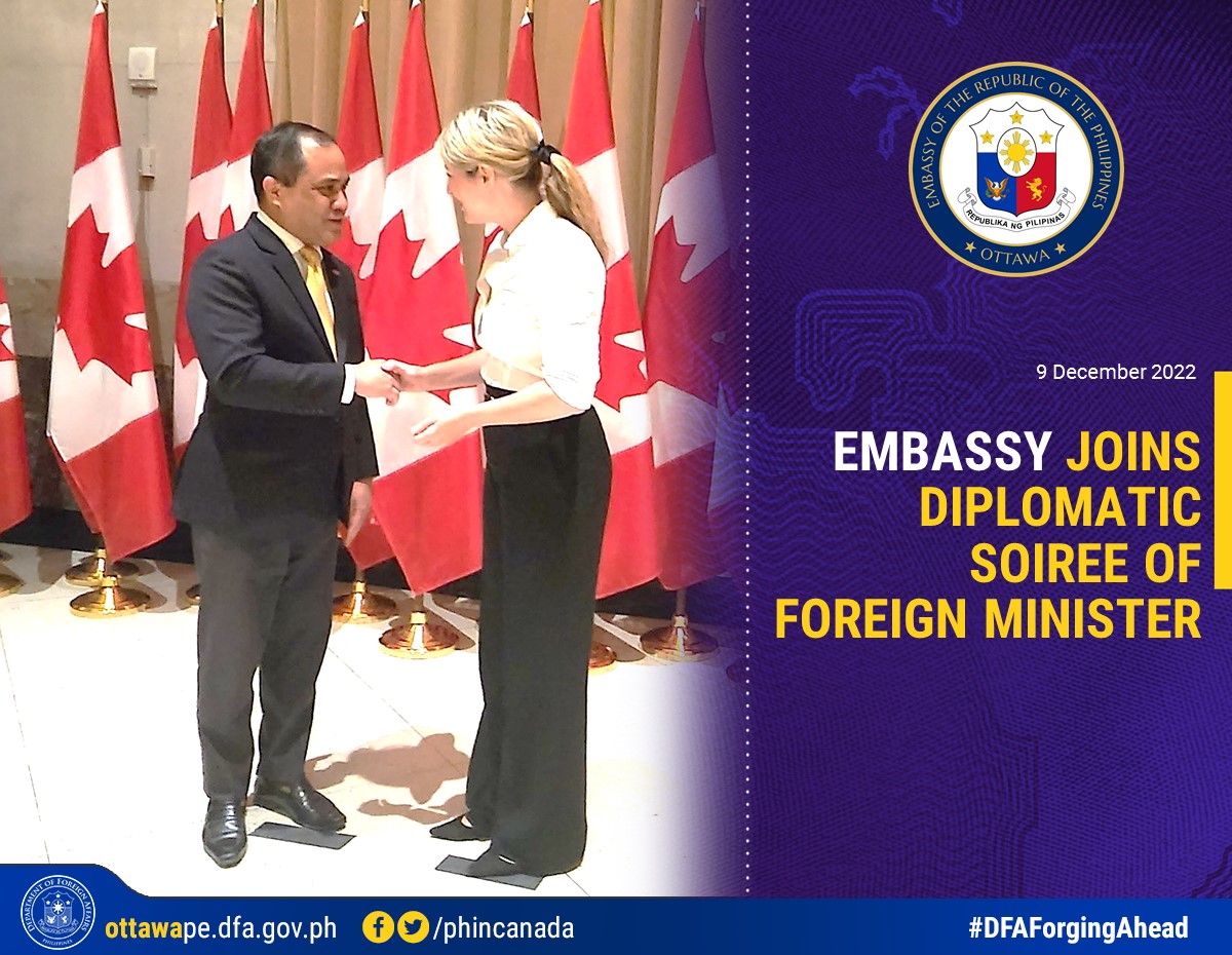 PR 236 2022 Embassy Joins Diplomatic Soiree of Foreign Minister pr