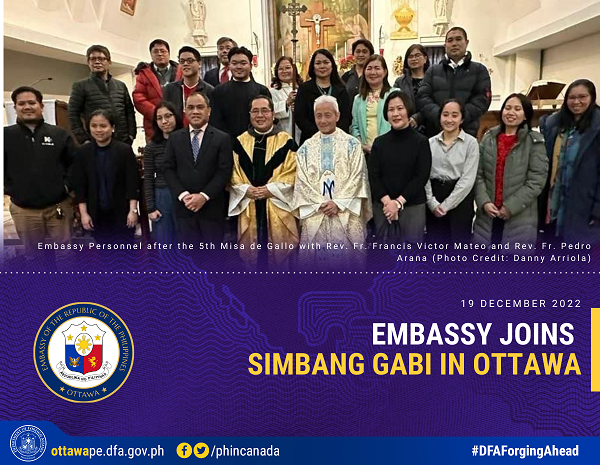 PR 246 2022 Embassy Joins Simbang Gabi in Ottawa