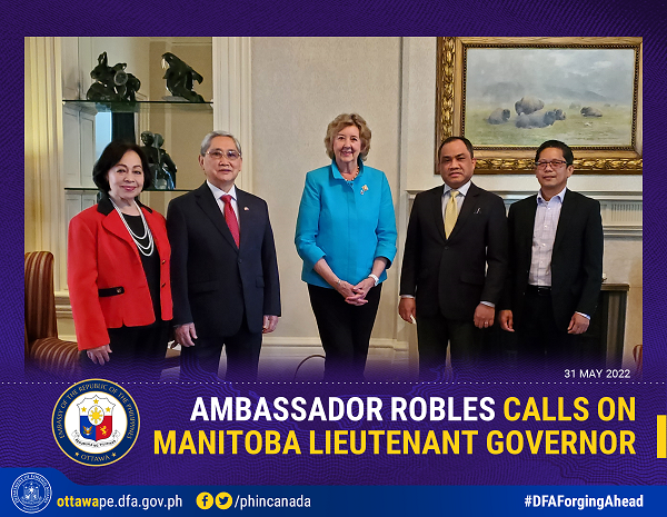 PR 85 2022 Ambassador Robles Calls on Manitoba Lieutenant Governor1