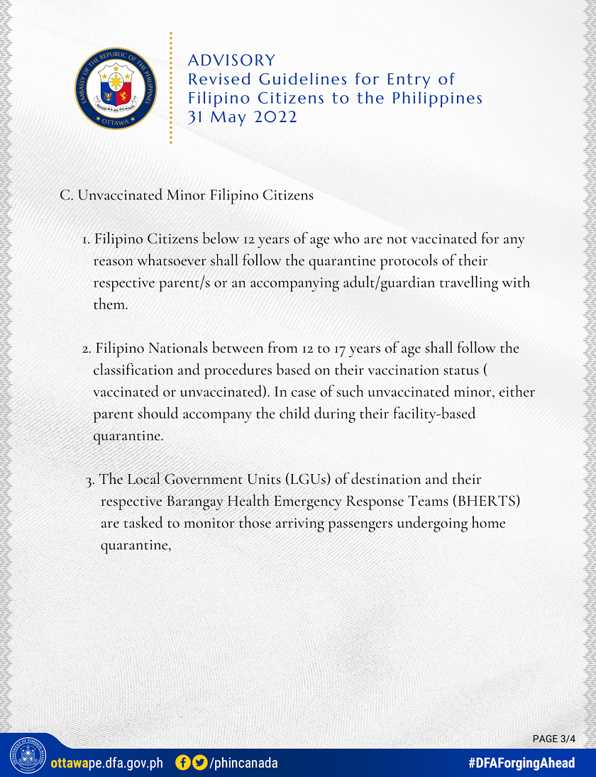 3 PR 89 2022 ADVISORY Revised Guidelines for Entry of Filipino Citizens to the Phil
