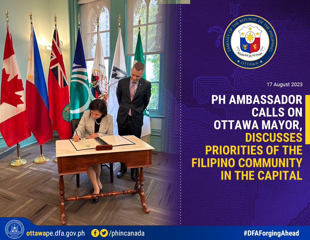 PR 128 2023 PH Ambassador Calls on Ottawa Mayor2