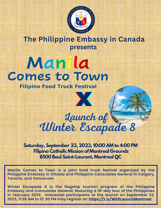 PR 139 2023 Ottawa Manila Comes to Town x Winter Escapade