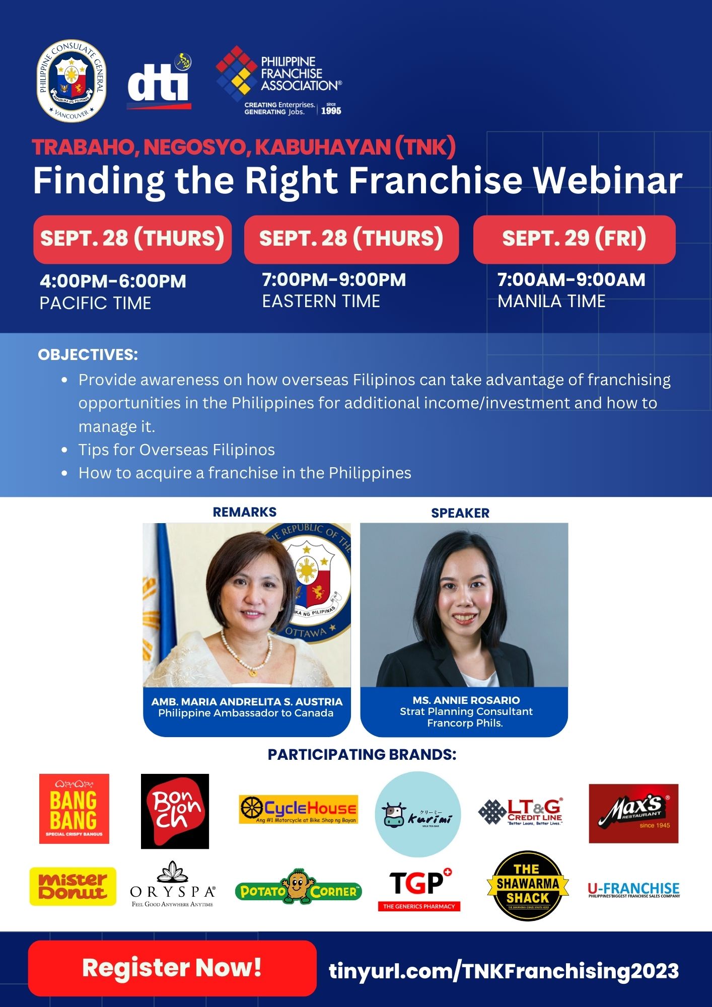 PR 151 2023 Webinar on Finding the Right Franchise 28 September 2023