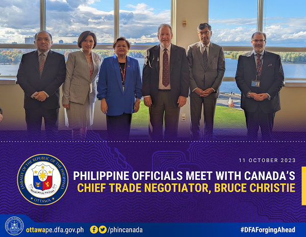 PR 176 2023 PH Officials Meet with Canada Chief Trade Negotiator