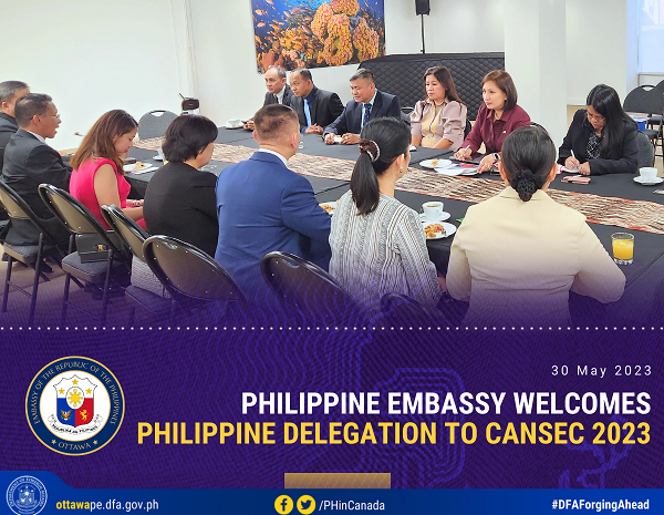 PR 67 2023 PH Embassy Welcomes PH Coast Guard and PH Air Force Delegates to Ottawa