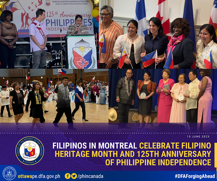PR 87 2023 Filipinos in Montreal Celebrate Filipino Heritage Month and 125th Anniversary of PID