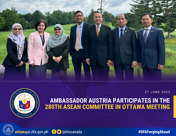 PR 94 2023 280th ASEAN Committee in Ottawea Heads of Mission Meeting