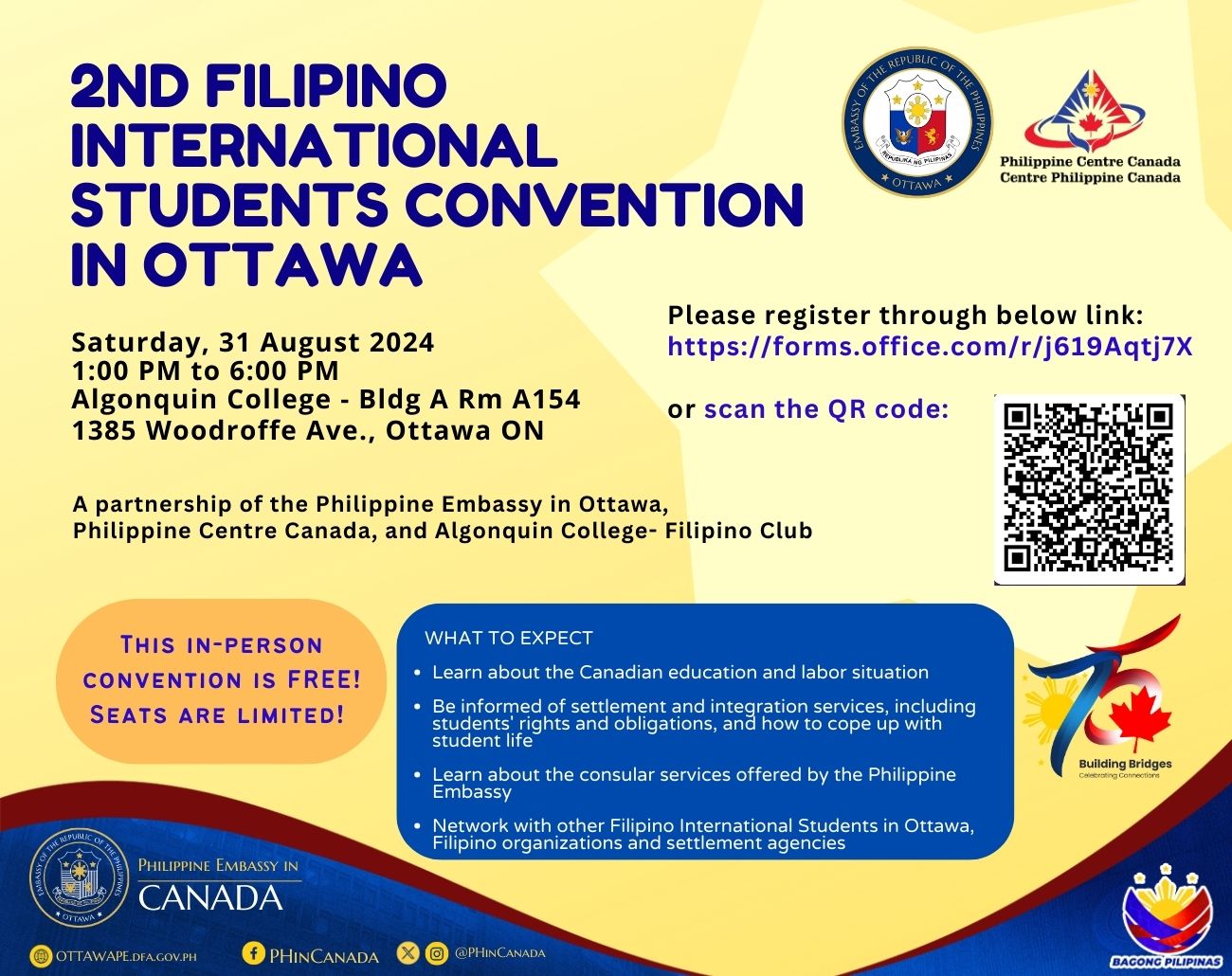 PR 103 2024 2nd Filipino International Students Convention FISC