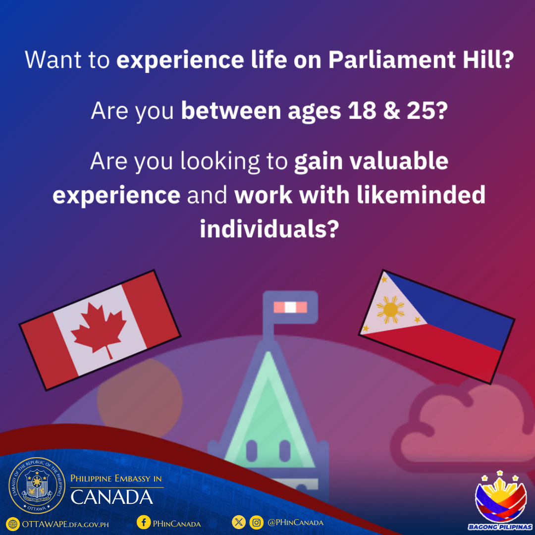 PR 23 2024 Canada Philippines Parliamentary Internship Program 1