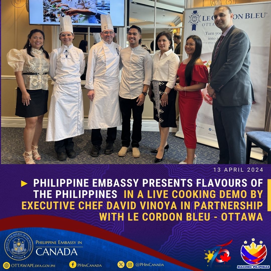 PR 51 2024 cover Cooking Demonstration Chef David Vinoya with Le Cordon Bleu Ottawa