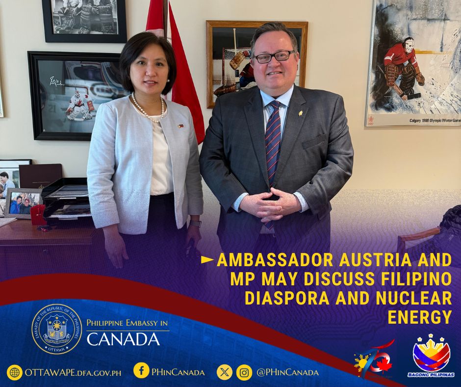 PR 70 2024 Amb Austria and MP May Discuss Filipino Diaspora and Nuclear Energy