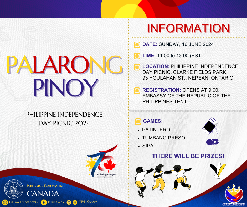 PR 73 2024 Palarong Pinoy Philippine Independence Day Picnic