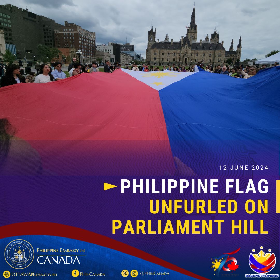 PR 77 2024 PID PH Flag Unfurled 2024