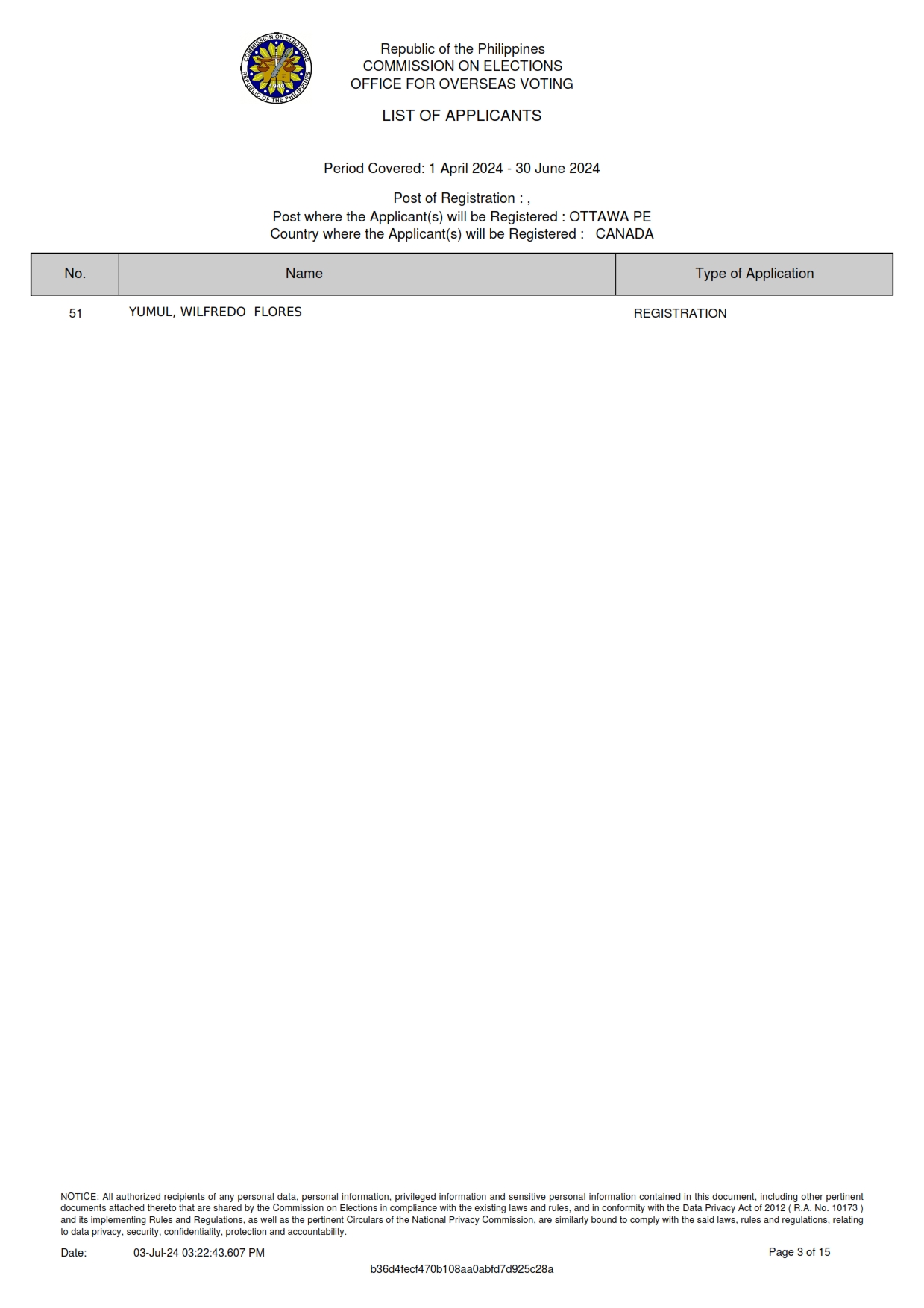 PR 91 2024 Notice of RERB Hearing 15 July 2024 004