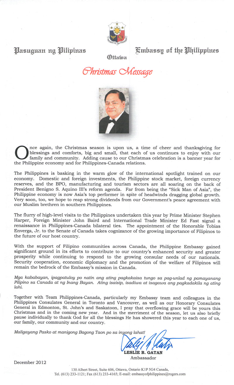 Amb.-Leslie-Gatans-2012-Christmas-Message